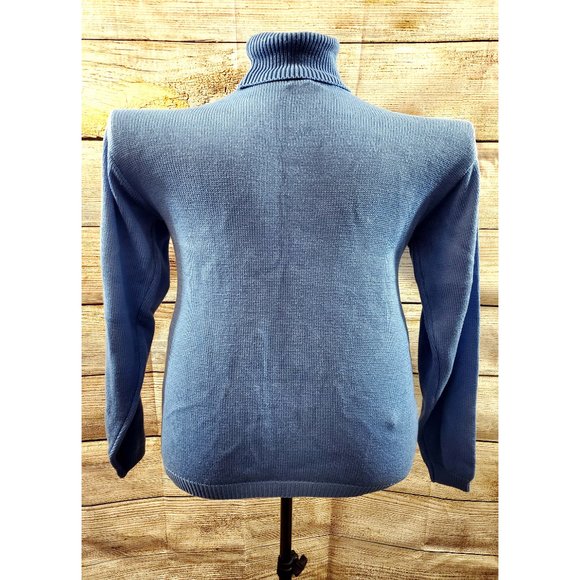 Barcode Blue Long Sleeve Sweater (L) - Picture 3 of 7